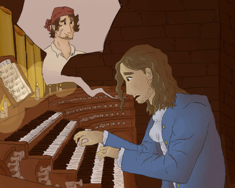 "Joel the Organ Player", digital